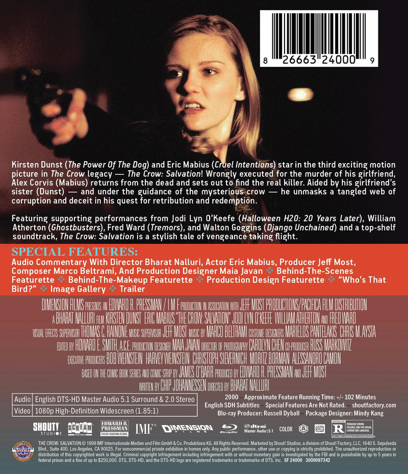 The Crow: Salvation [Blu-ray]