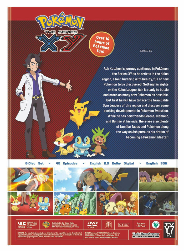 Pokémon: The Series - XY Complete Season [DVD]