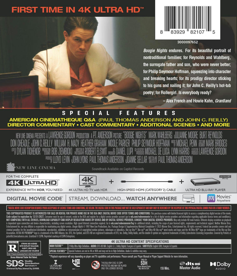 Boogie Nights (4K Ultra HD + Digital) [UHD]