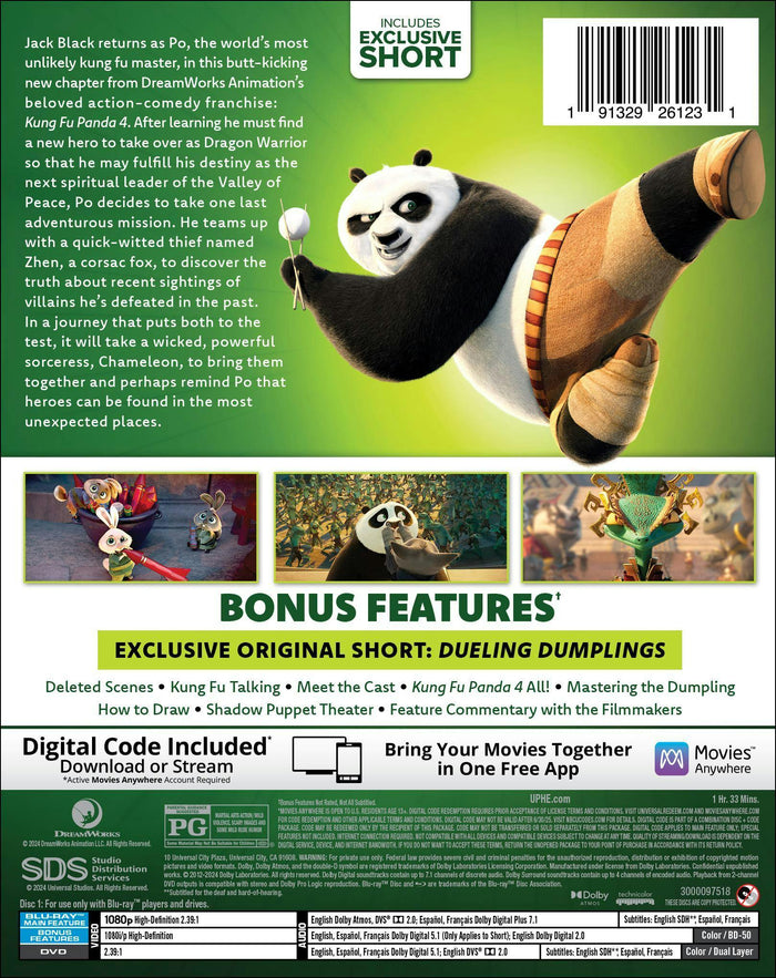 Kung Fu Panda 4 - Limited Collector's Edition [Blu-ray]