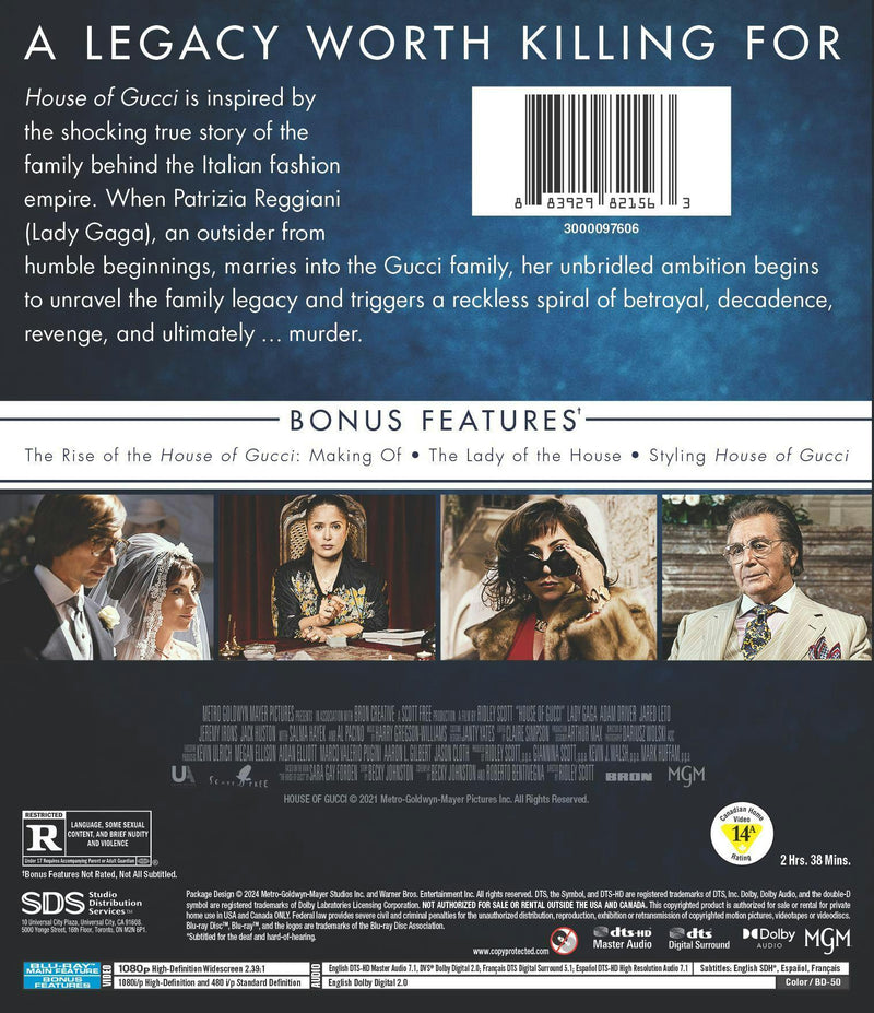 House of Gucci [Blu-ray]