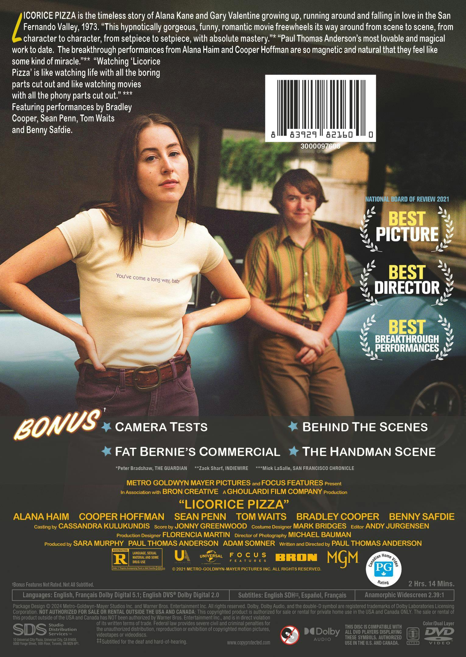 Licorice Pizza [DVD] – GRUV Entertainment