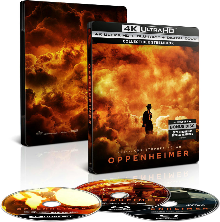 Oppenheimer - Collectible Steelbook (4K Ultra HD + Blu-ray) [UHD]