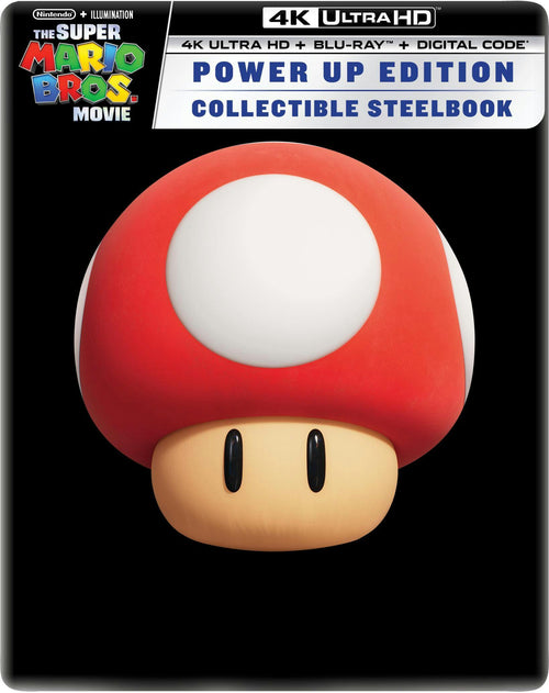 The Super Mario Bros. - Power Up Edition Steelbook (4K Ultra HD + Blu-ray + Digital) [UHD]