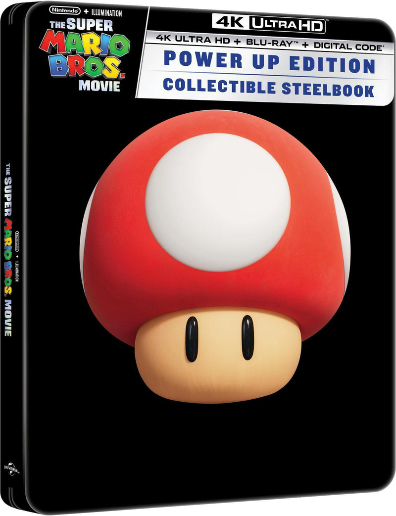 The Super Mario Bros. - Power Up Edition Steelbook (4K Ultra HD + Blu-ray + Digital) [UHD]
