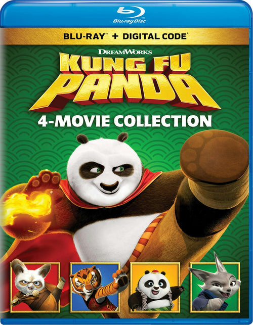 Kung Fu Panda 4-Movie Collection [Blu-ray]
