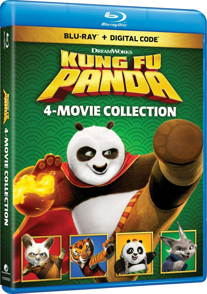 Kung Fu Panda 4-Movie Collection [Blu-ray]