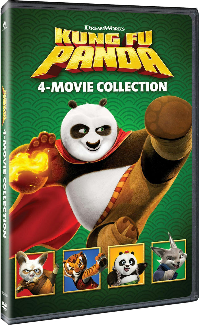 Kung Fu Panda 4-Movie Collection [DVD]