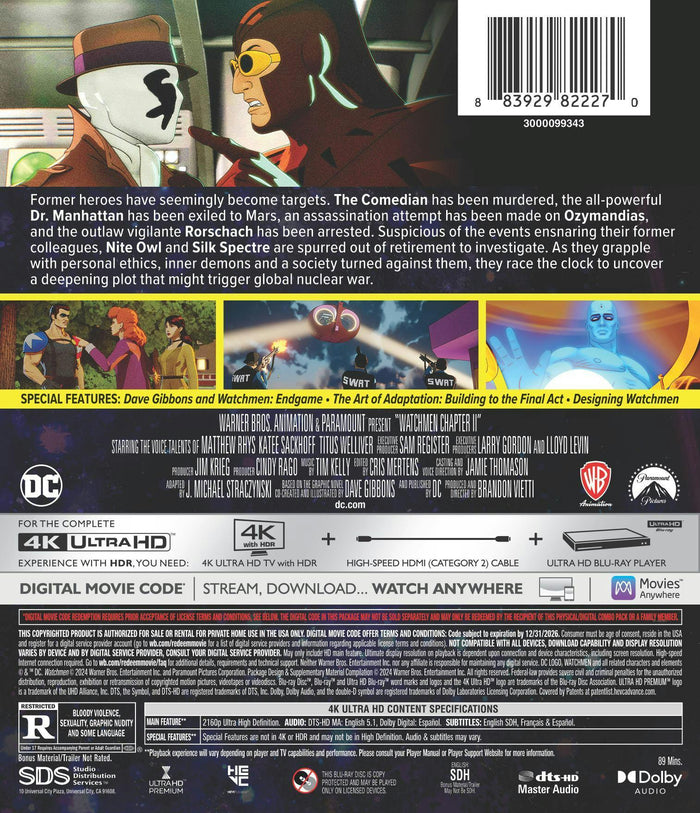 Watchmen Chapter II (4K Ultra HD) [UHD]