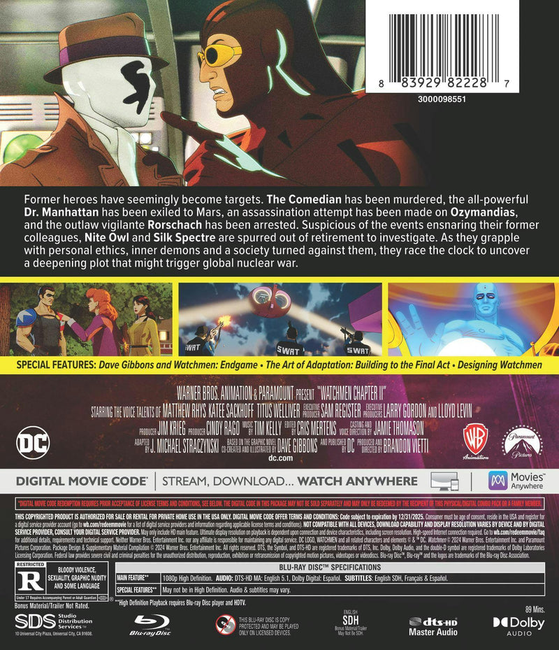 Watchmen Chapter II [Blu-ray]