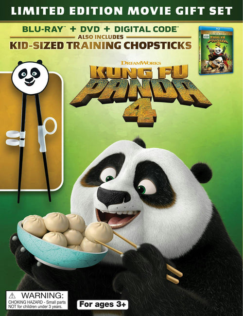 Kung Fu Panda 4 - Limited Edition Gift Set [Blu-ray]