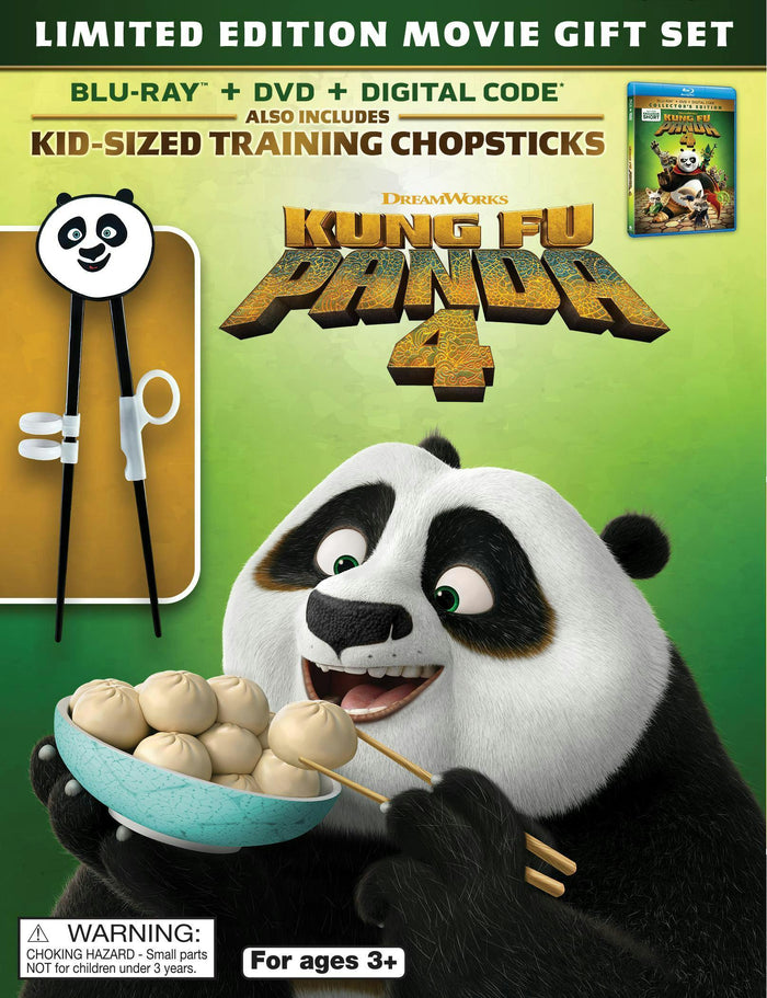 Kung Fu Panda 4 - Limited Edition Gift Set [Blu-ray]