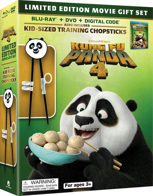 Kung Fu Panda 4 - Limited Edition Gift Set [Blu-ray]