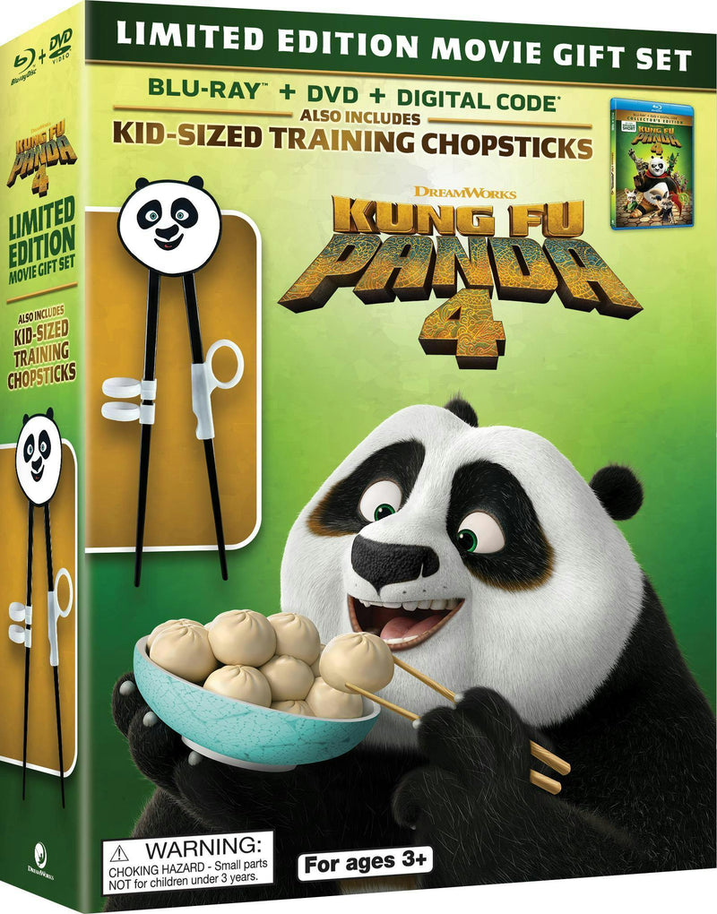 Kung Fu Panda 4 - Limited Edition Gift Set [Blu-ray]