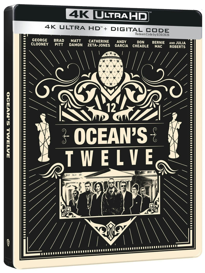Ocean's Twelve (Limited Edition 4K Steelbook) [UHD]