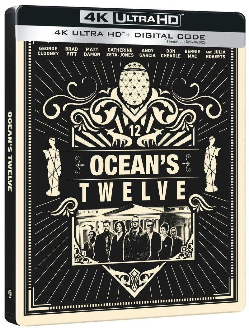 Ocean's Twelve (Limited Edition 4K Steelbook) [UHD]