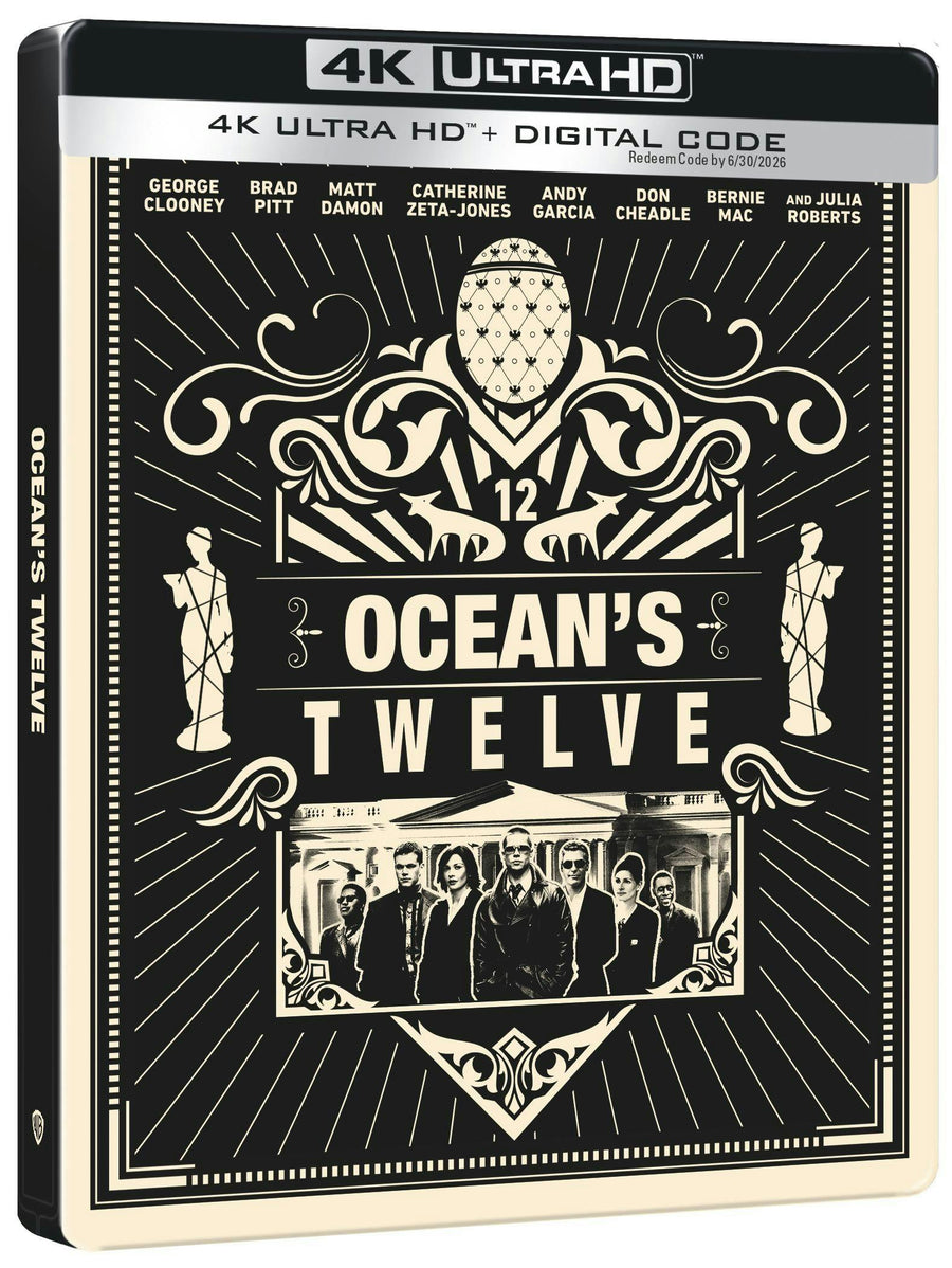 Ocean's Twelve (Limited Edition 4K Steelbook) [UHD]