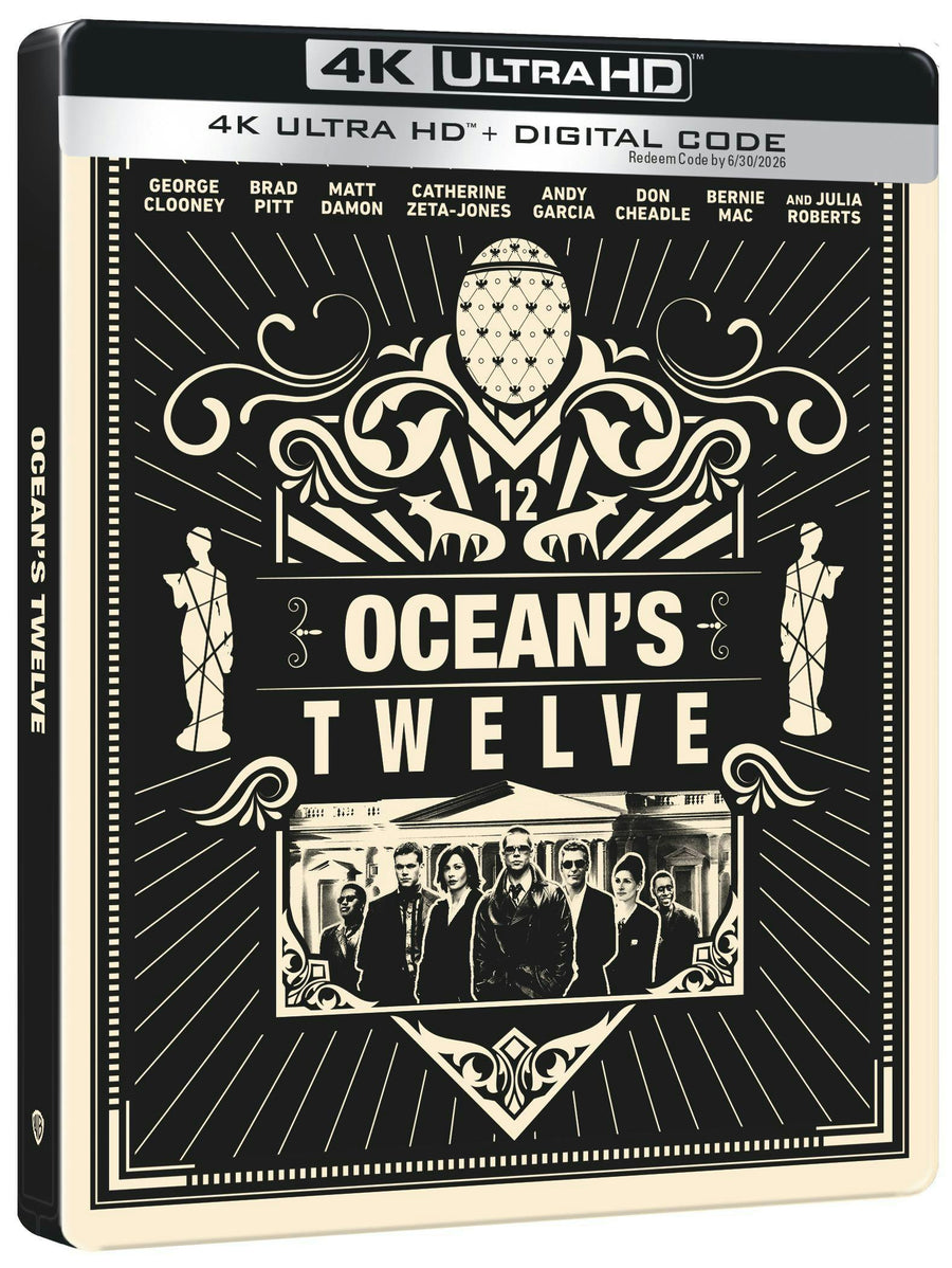 Ocean's Twelve (Limited Edition 4K Steelbook) [UHD]