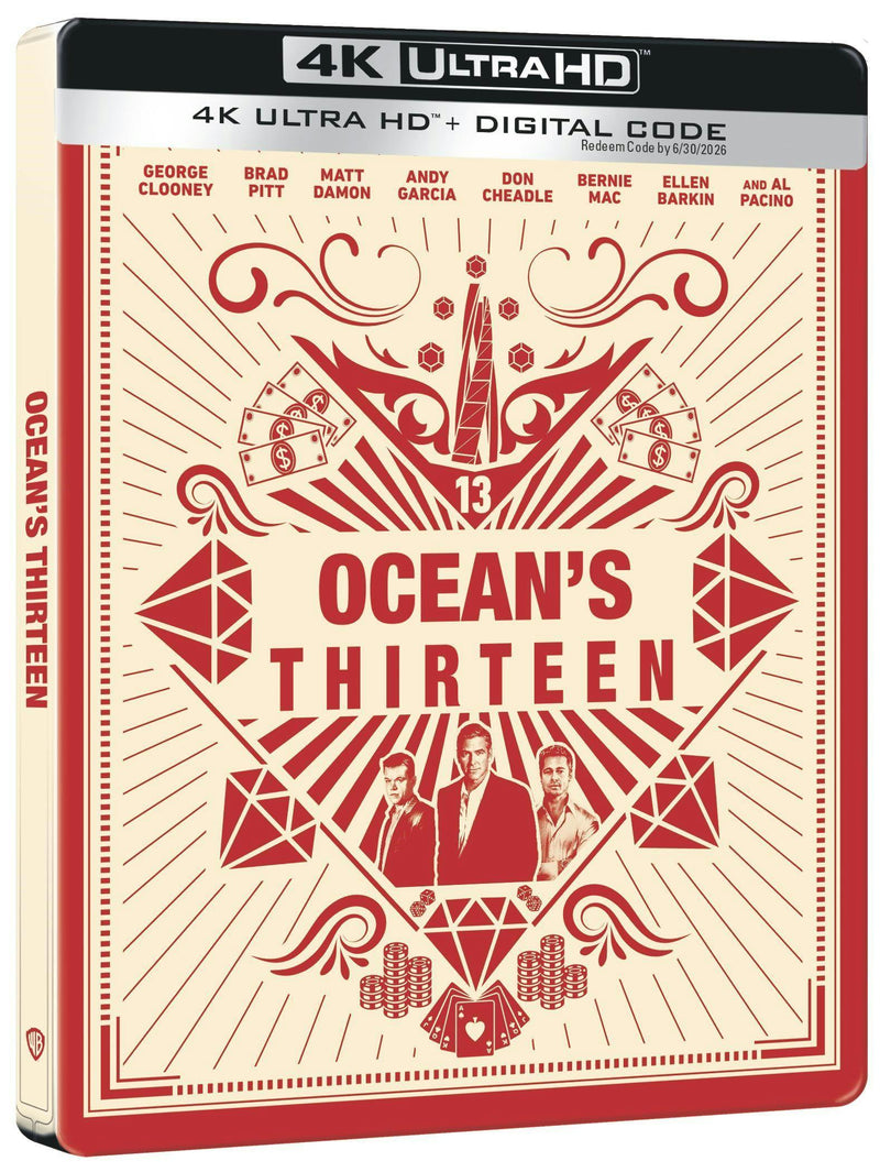 Ocean's Thirteen (Limited Edition 4K Steelbook) [UHD]