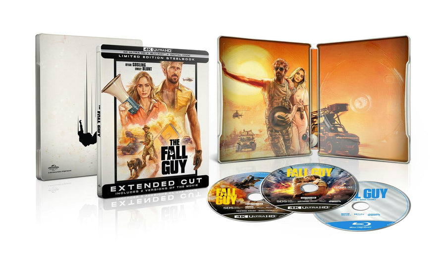 The Fall Guy (2024) - Limited Edition Steelbook (4K Ultra HD + Blu-ray + Digital) [UHD]