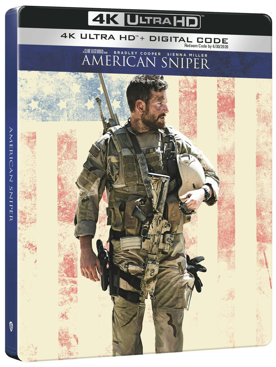 American Sniper (Limited Edition 4K Steelbook) (4K Ultra HD Steelbook + Digital) [UHD]