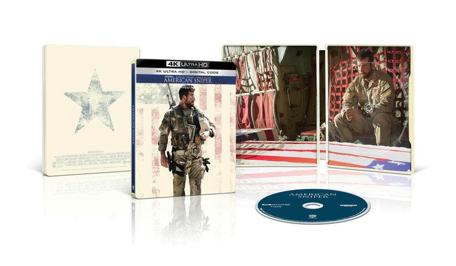 American Sniper (Limited Edition 4K Steelbook) (4K Ultra HD Steelbook + Digital) [UHD]