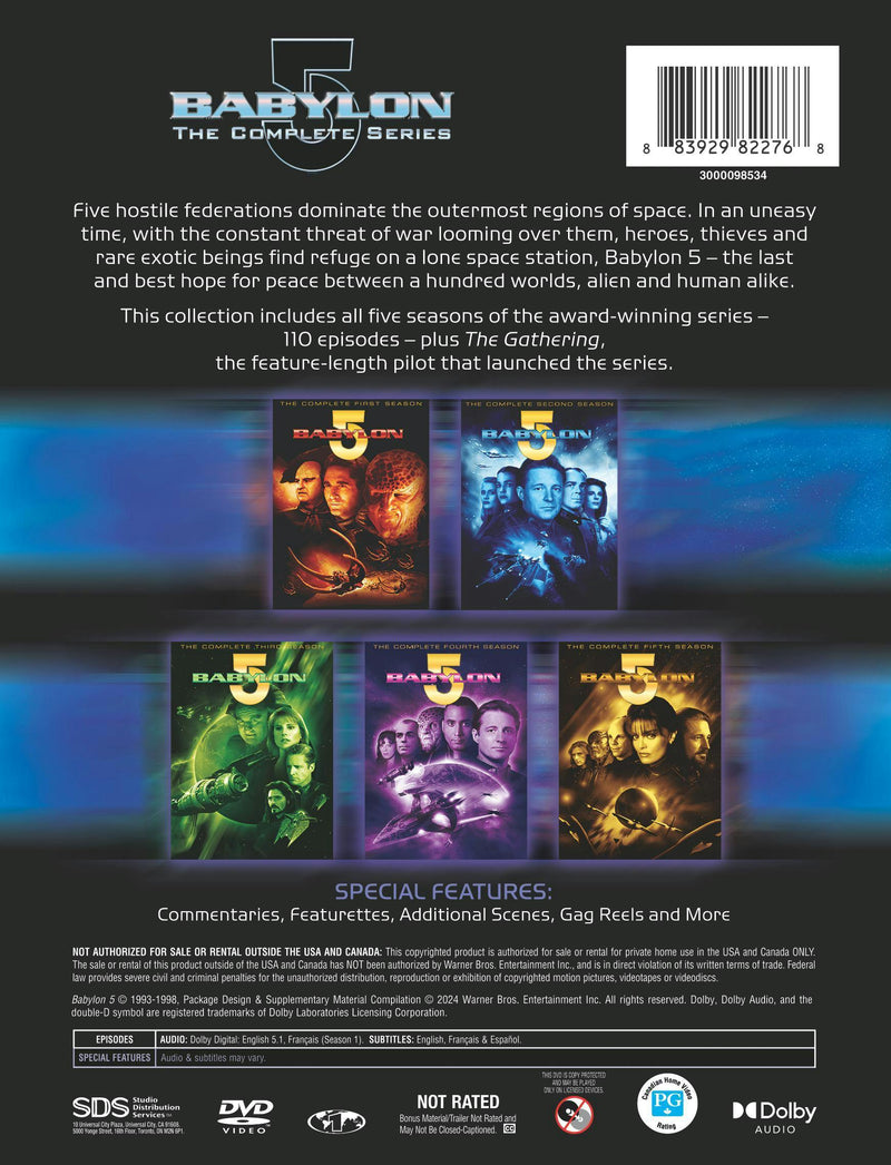 Babylon 5: The Complete Series (Repackage) [DVD]