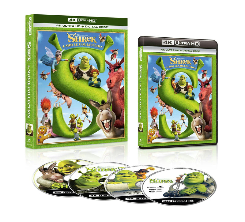 Shrek 4-Movie Collection - 4K Ultra HD + Digital (4K Ultra HD) [UHD]