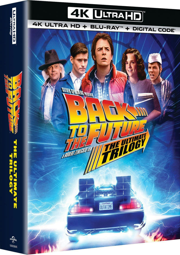 Back to the Future: The Ultimate Trilogy - 4K Ultra HD + Blu-ray + Digital (4K Ultra HD) [UHD]