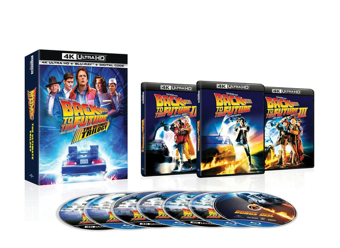Back to the Future: The Ultimate Trilogy - 4K Ultra HD + Blu-ray + Digital (4K Ultra HD) [UHD]