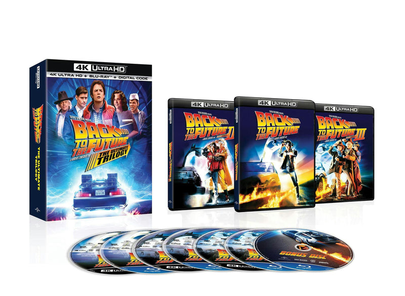 Back to the Future: The Ultimate Trilogy - 4K Ultra HD + Blu-ray + Digital (4K Ultra HD) [UHD]
