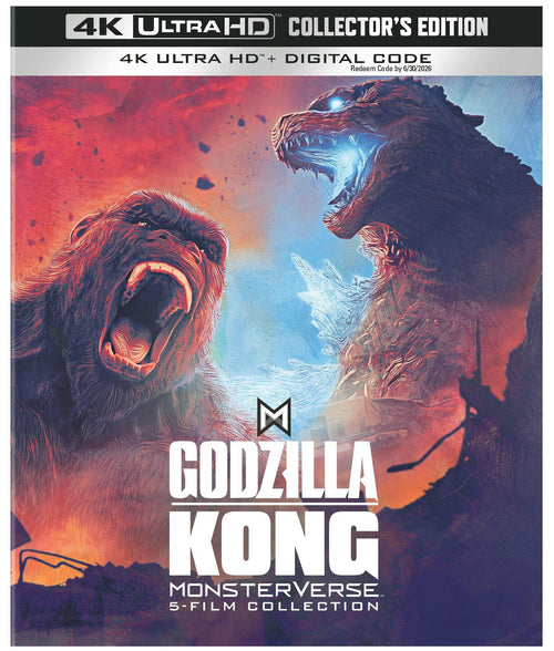 Godzilla/Kong Monsterverse: 5-Film Collection (Limited Edition 4K Ultra HD) [UHD]