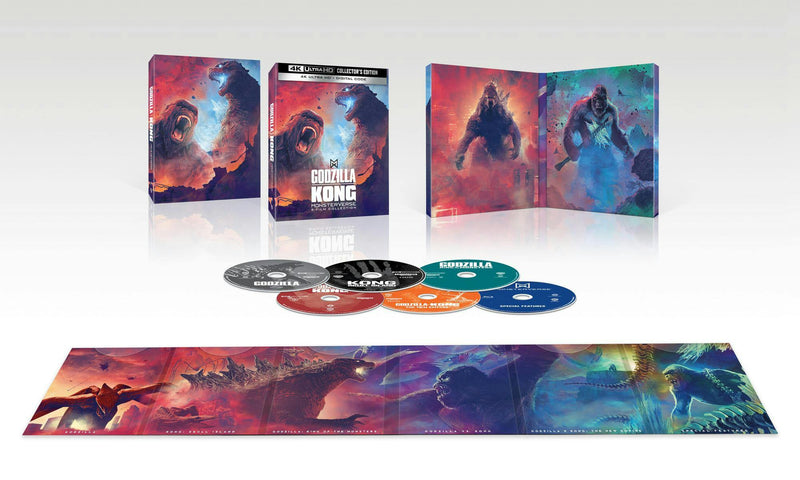 Godzilla/Kong Monsterverse 5-Film Collector’s Edition (Limited Edition 4K Ultra HD) [UHD]