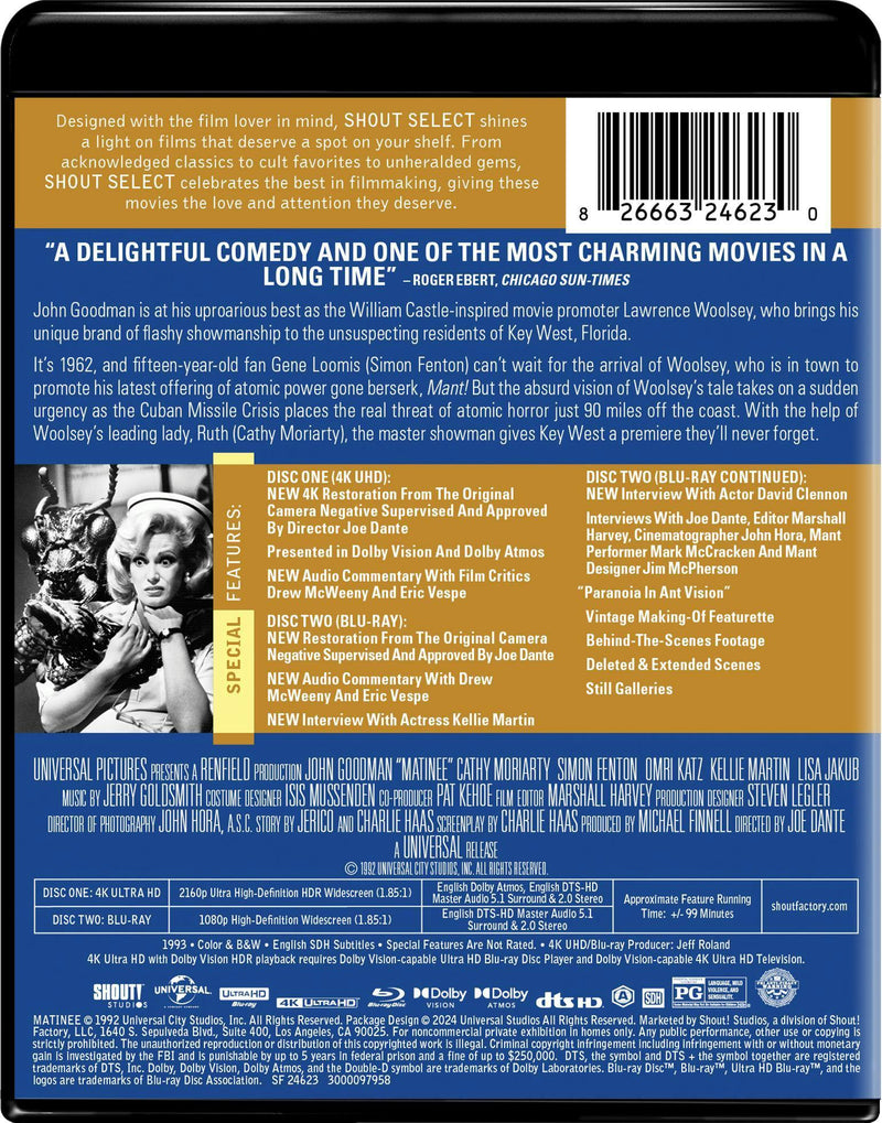 Matinee - Collector's Edition [UHD]