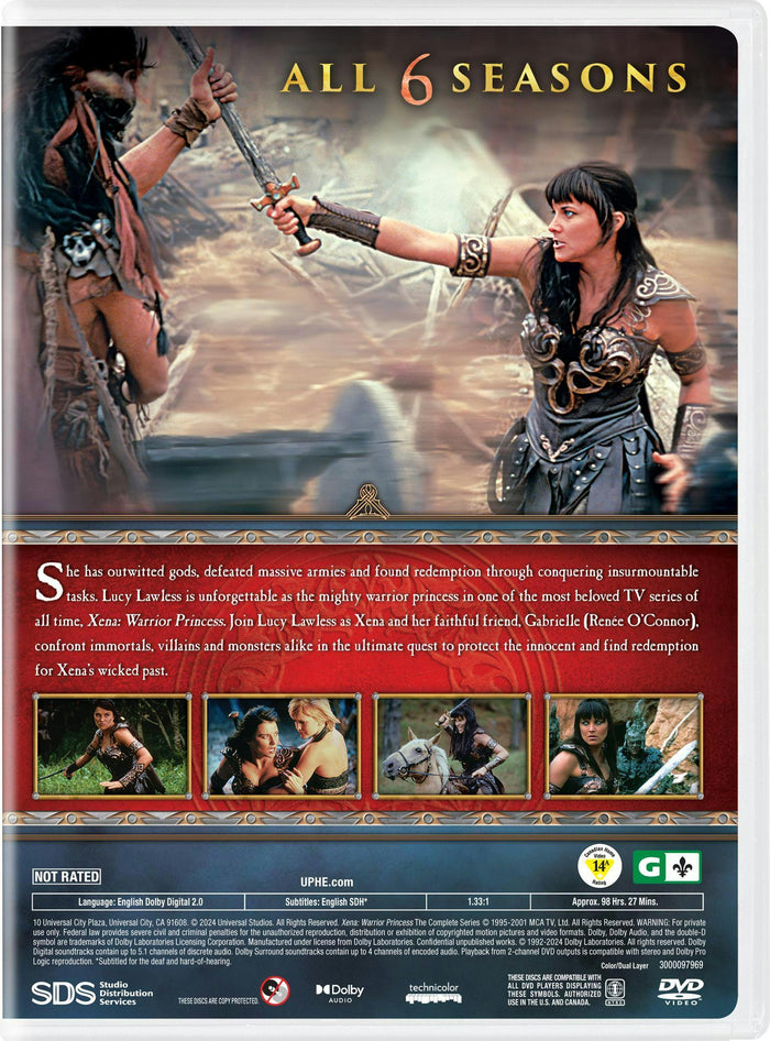 Xena: Warrior Princess - The Complete Series (Repackage) [DVD]