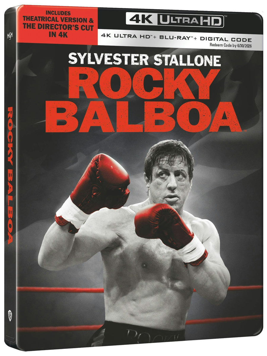 Rocky Balboa Theatrical & Director's Cut (Limited Edition 4K Steelbook + Blu-ray) [UHD]