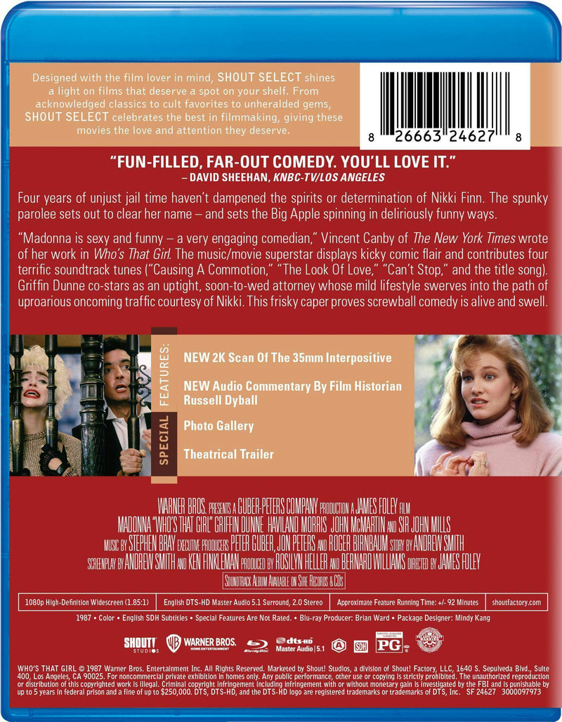 Who's That Girl [Blu-ray]