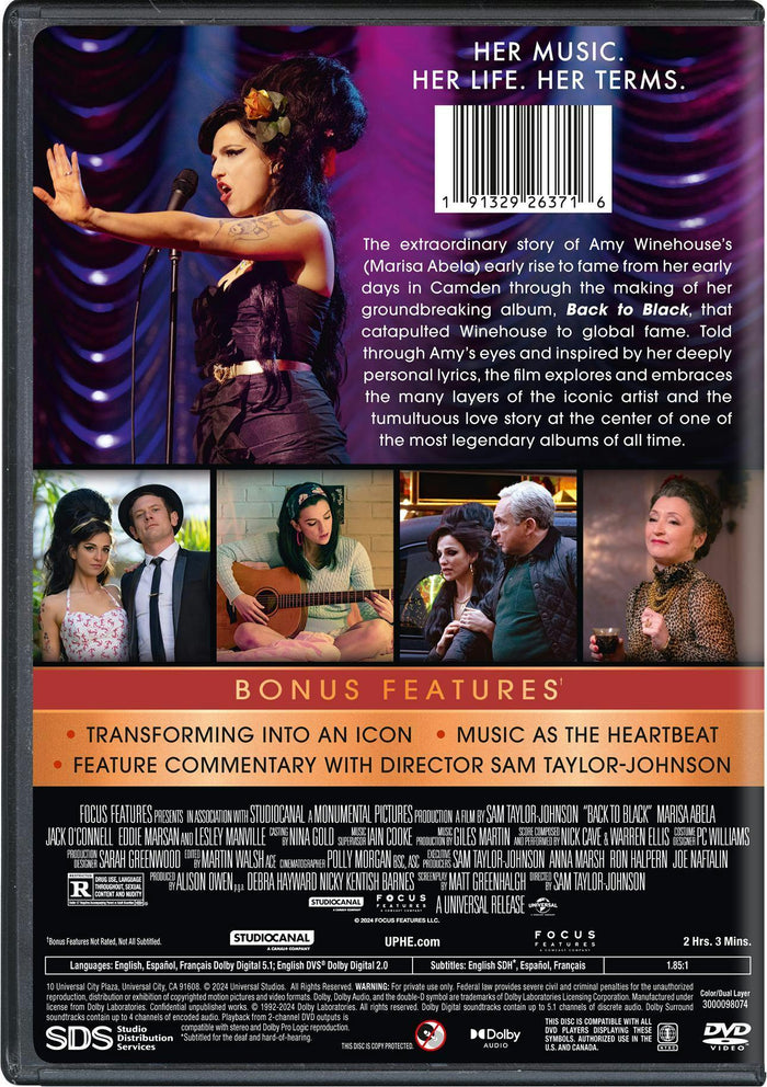 Back to Black [DVD]