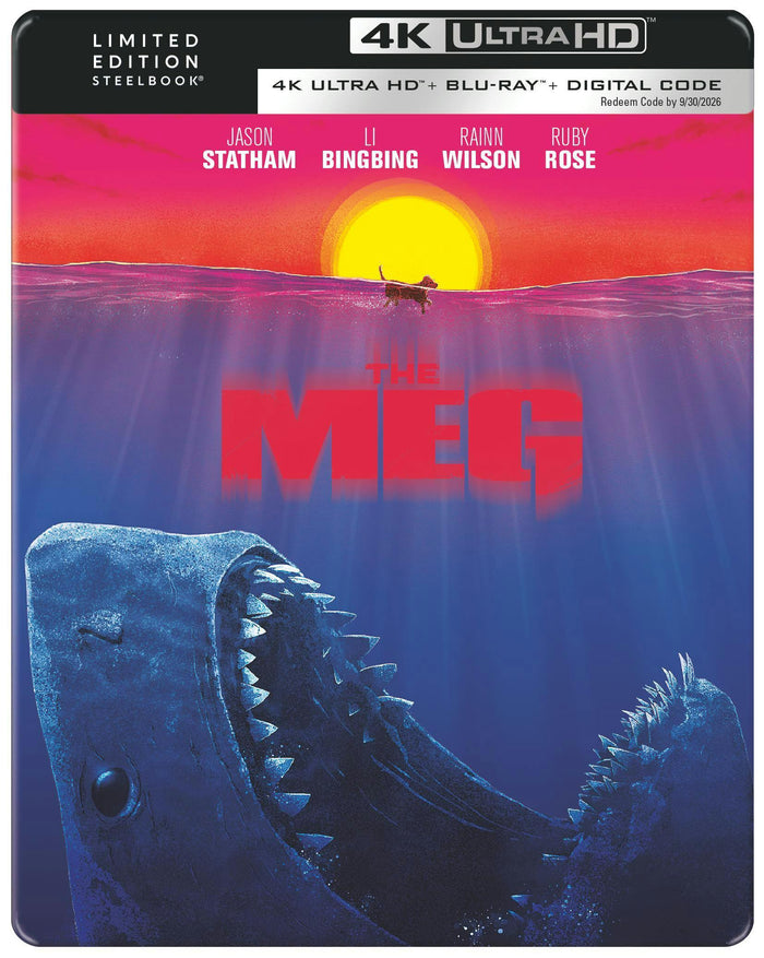The Meg - Limited Edition Steelbook (4K Ultra HD + Blu-ray + Digital) [UHD]