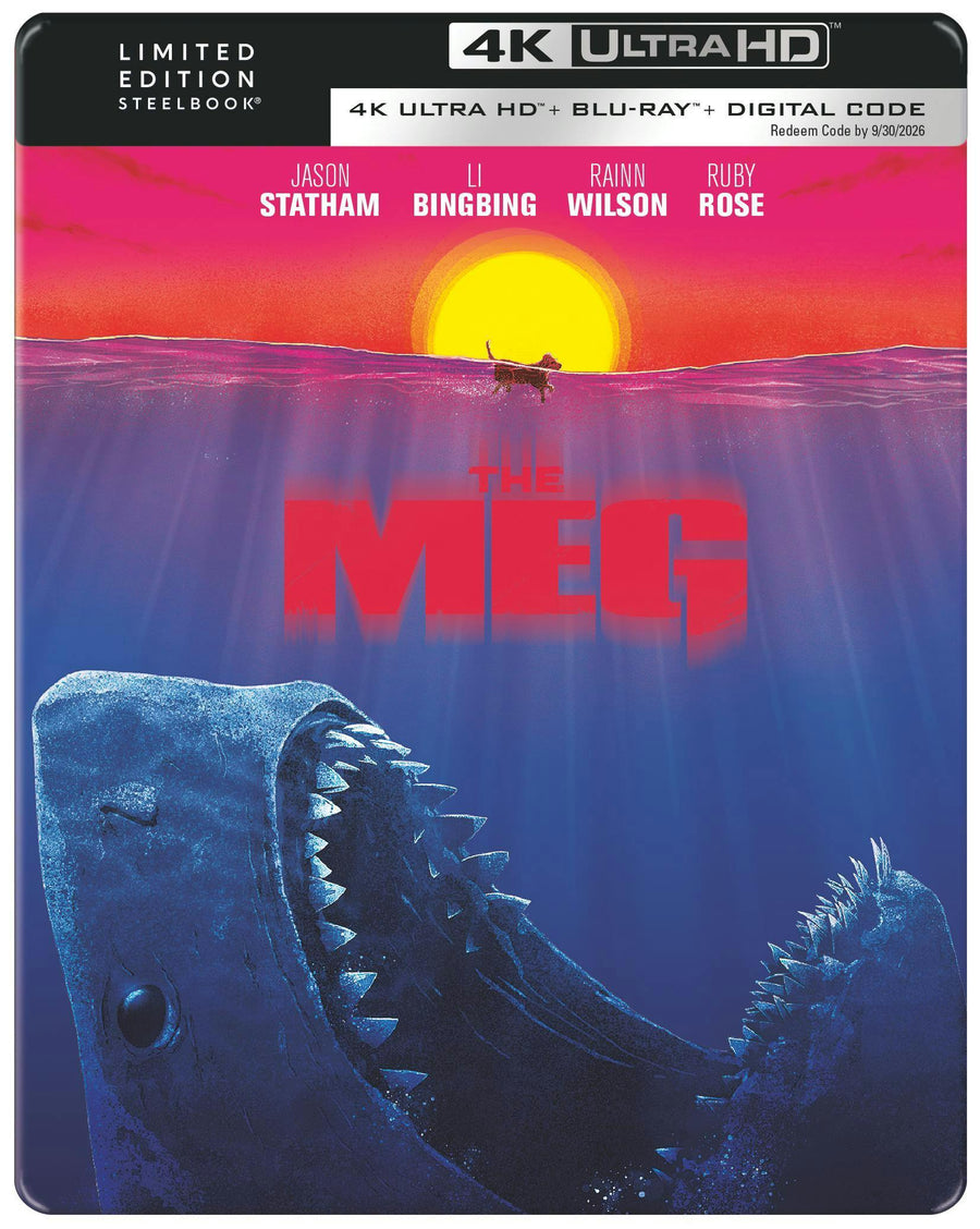 The Meg - Limited Edition Steelbook (4K Ultra HD + Blu-ray + Digital) [UHD]