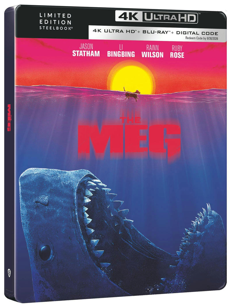 The Meg - Limited Edition Steelbook (4K Ultra HD + Blu-ray + Digital) [UHD]