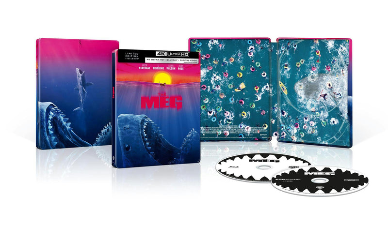 The Meg - Limited Edition Steelbook (4K Ultra HD + Blu-ray + Digital) [UHD]