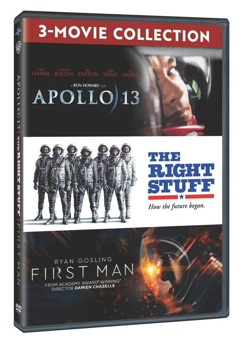 Apollo 13 / Right Stuff / First Man 3-Film Collection [DVD]
