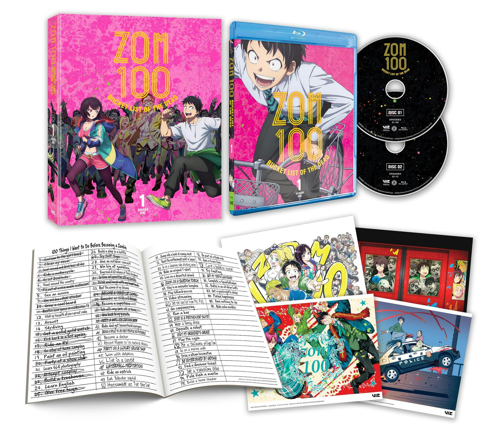 Zom 100 Bucket List of the Dead: The Complete First Season Limited