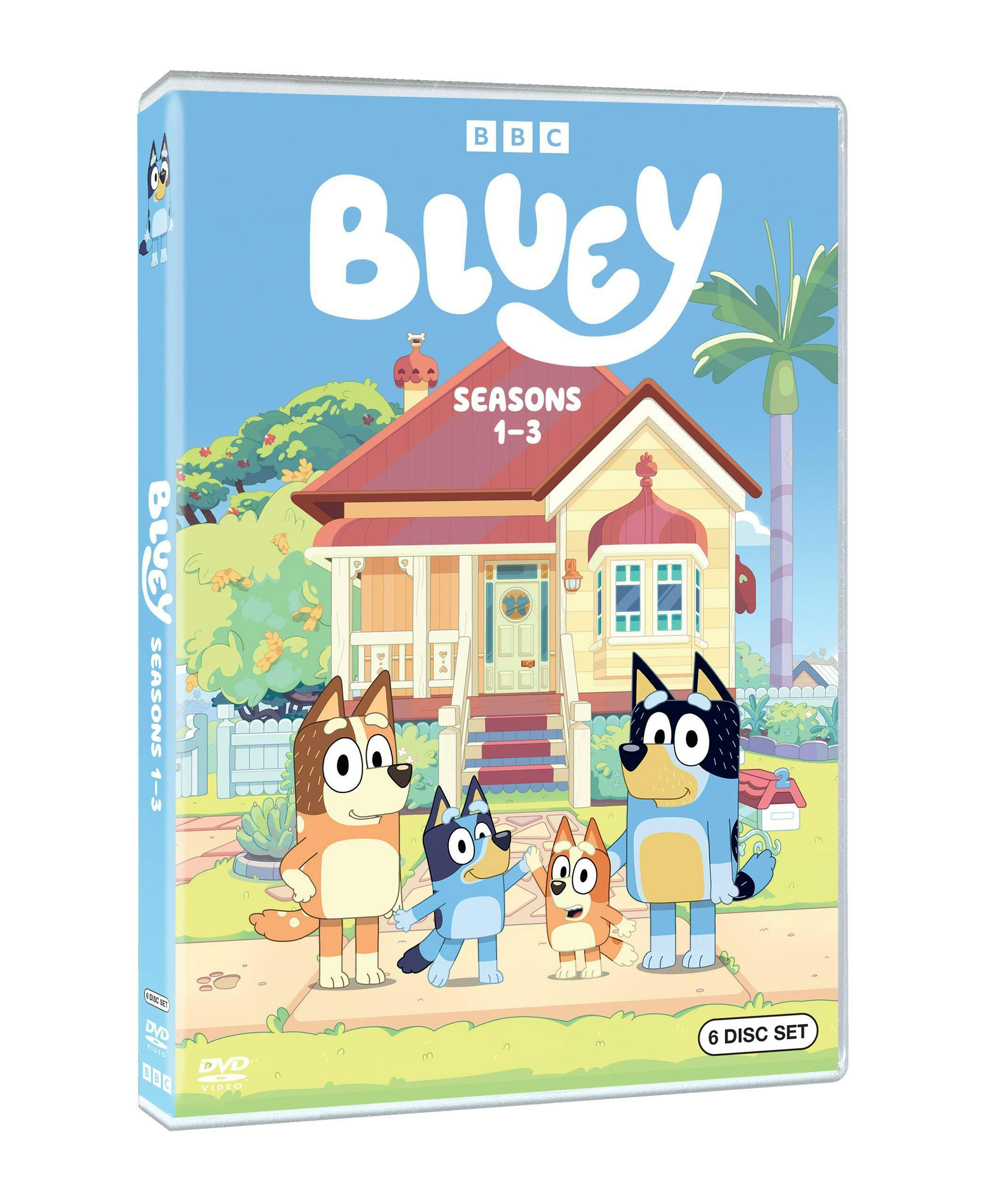 bluey ブルーイ DVD【season 1&2＆3】 Bluey: Seasons 1-3 [DVD] – GRUV Entertainment
