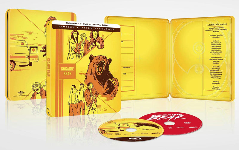 Cocaine Bear - Limited Edition Steelbook [Blu-ray]