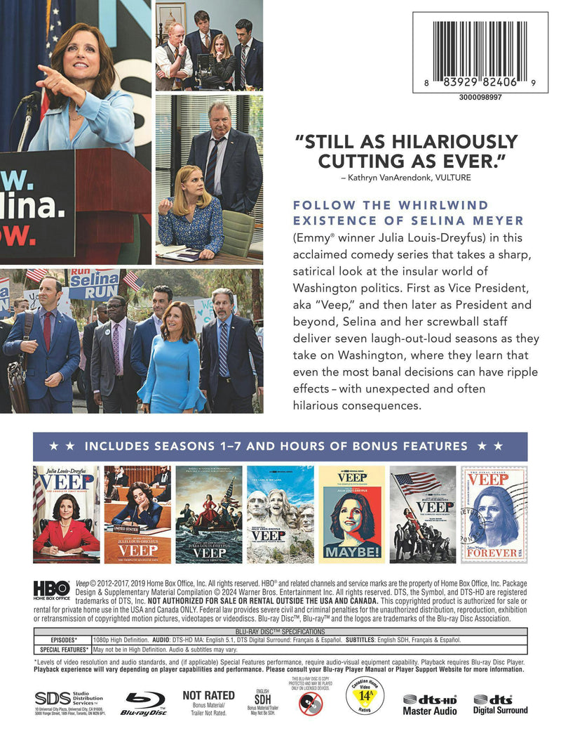 VEEP: The Complete Series [Blu-ray]
