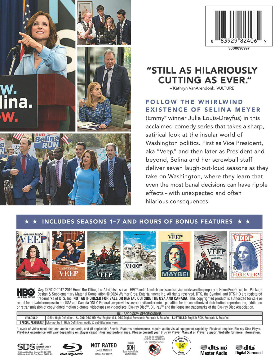 VEEP: The Complete Series [Blu-ray]