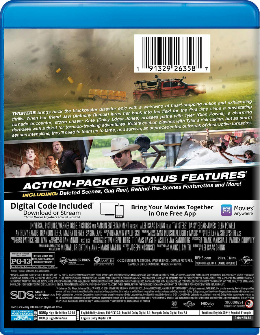 Twisters - Collector's Edition Blu-ray + Digital [Blu-ray]