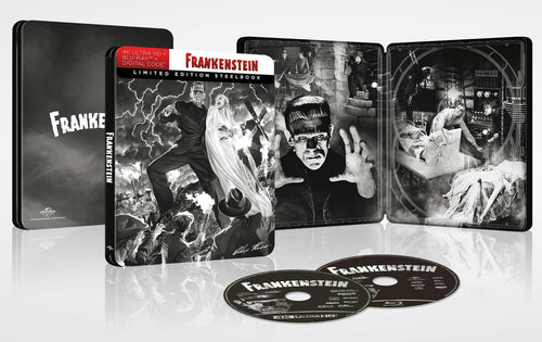 Frankenstein (Limited Edition 4K Ultra HD Steelbook + Blu-ray + Digital) [UHD]